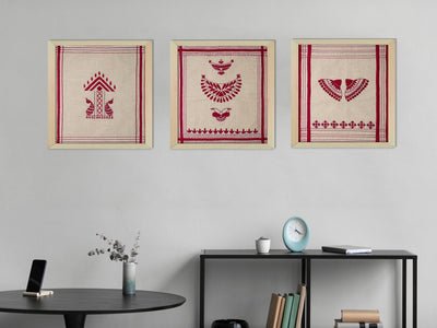 Joon Biri Style Wall Art 15 X 17 Inches - Unframed – Wall Decor on Brown Living™. SKU: UD00000206. Img 2.