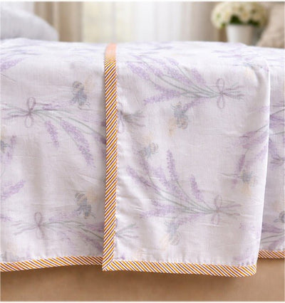 Jowar Carolina Cotton Dohar | Premium Lightweight Blanket – Bedding on Brown Living™. SKU: EE-JE-DD. Img 4.