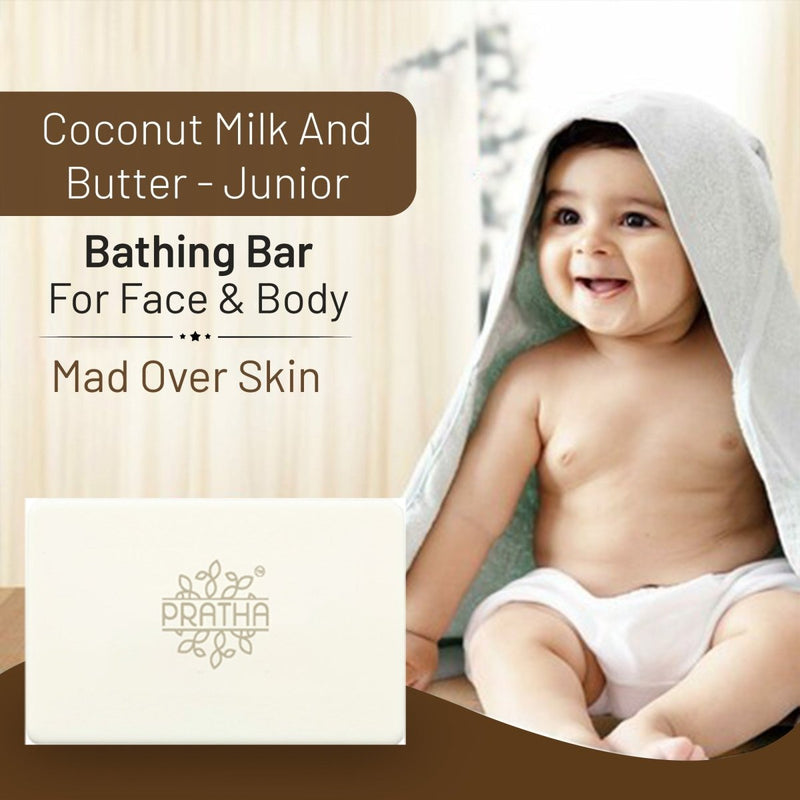 Junior Soap | Coconut Milk & Butter | Cold Process Handmade Soap | Verified Sustainable by Brown Living™