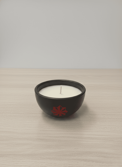 Kaavi Deep Black Clay Candle | Handcrafted Kaavi Art 1 - Wick Candle – Candles & Fragrances on Brown Living™. SKU: KVGABCLGMC01. Img 2.