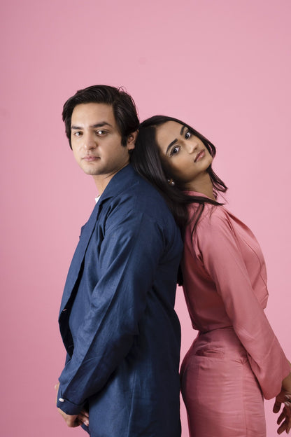 Kain Set Hemp Blazer with Hemp Pants Men’s Sustainable Co - Ord – Mens Co - Ord Sets on Brown Living™. SKU: BL_HOA37. Img 5.