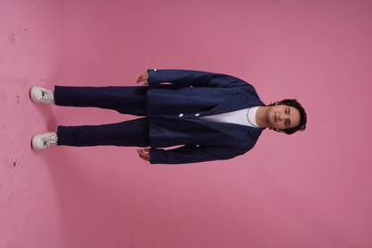 Kain Set Hemp Blazer with Hemp Pants Men’s Sustainable Co - Ord – Mens Co - Ord Sets on Brown Living™. SKU: BL_HOA38. Img 6.