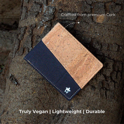 Kakapo Cork & Canvas Unisex Bifold Wallet | Verified Sustainable by Brown Living™