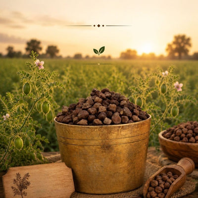 Kala Chana 500g – Protein Rich Black Chickpeas – Cooking & Baking Supplies on Brown Living™. SKU: I00030. Img 1.
