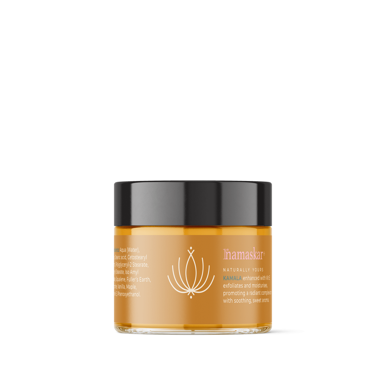 Kamala | Whipped Vanilla Maple Sugar Scrub - 50gms – Body Scrub on Brown Living™. SKU: KAM-Scrub-01-NAM. Img 1.