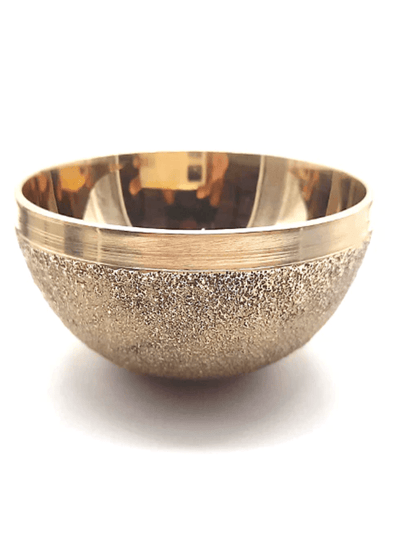 Kansa Vatki | Natural Ayurvedic Healing Cup – Massager on Brown Living™. SKU: kansavati. Img 5.