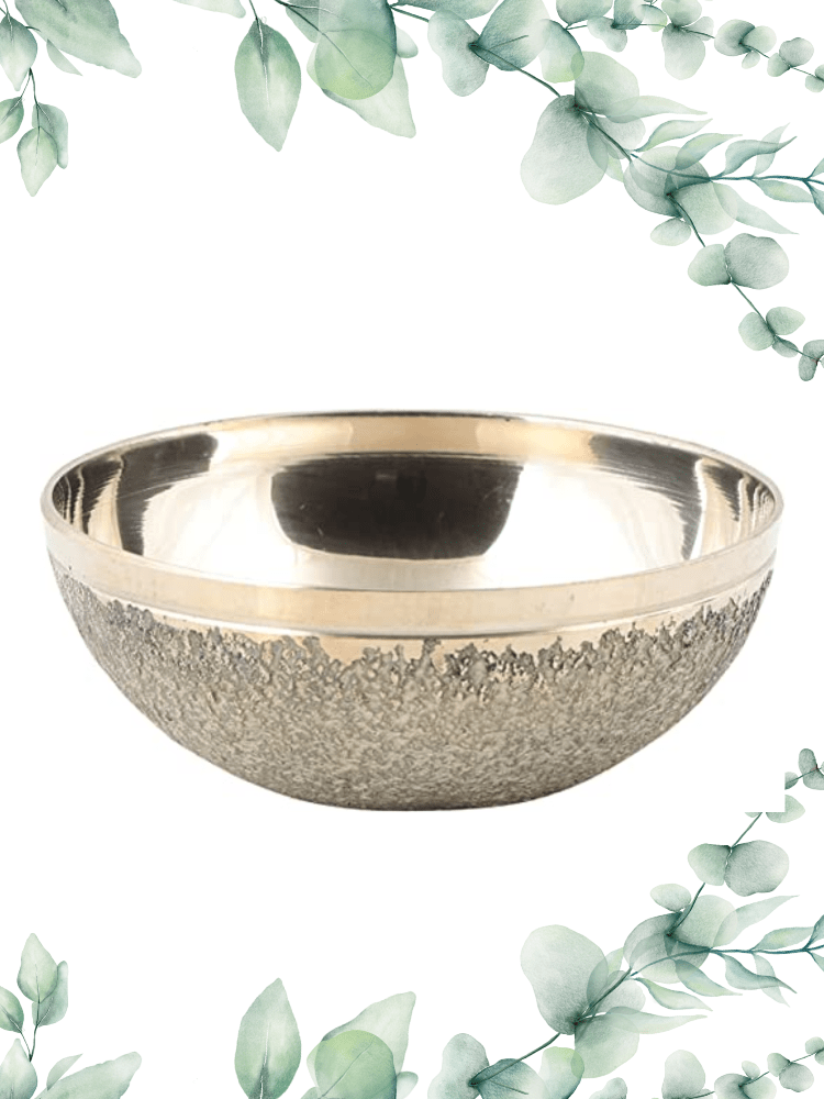 Kansa Vatki | Natural Ayurvedic Healing Cup – Massager on Brown Living™. SKU: kansavati. Img 7.