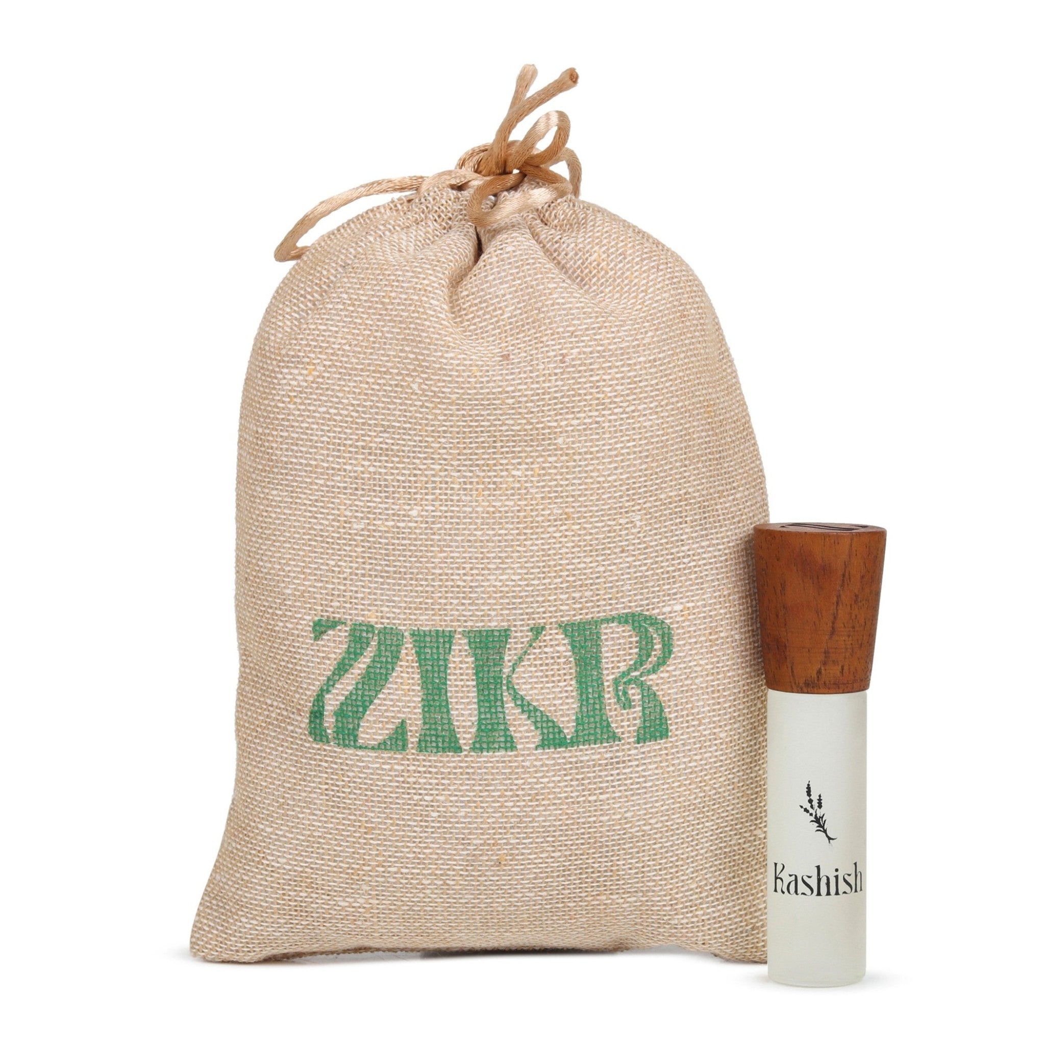Kashish | Fresh Woody Alcohol-Free Attar | 10mL Roll-On – Perfume on Brown Living™. SKU: Zikrr_Kashish. Img 4.