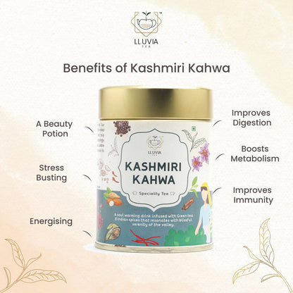 Kashmiri Kahwa - Antioxidant & Boosts Immunity - 50g | Verified Sustainable by Brown Living™