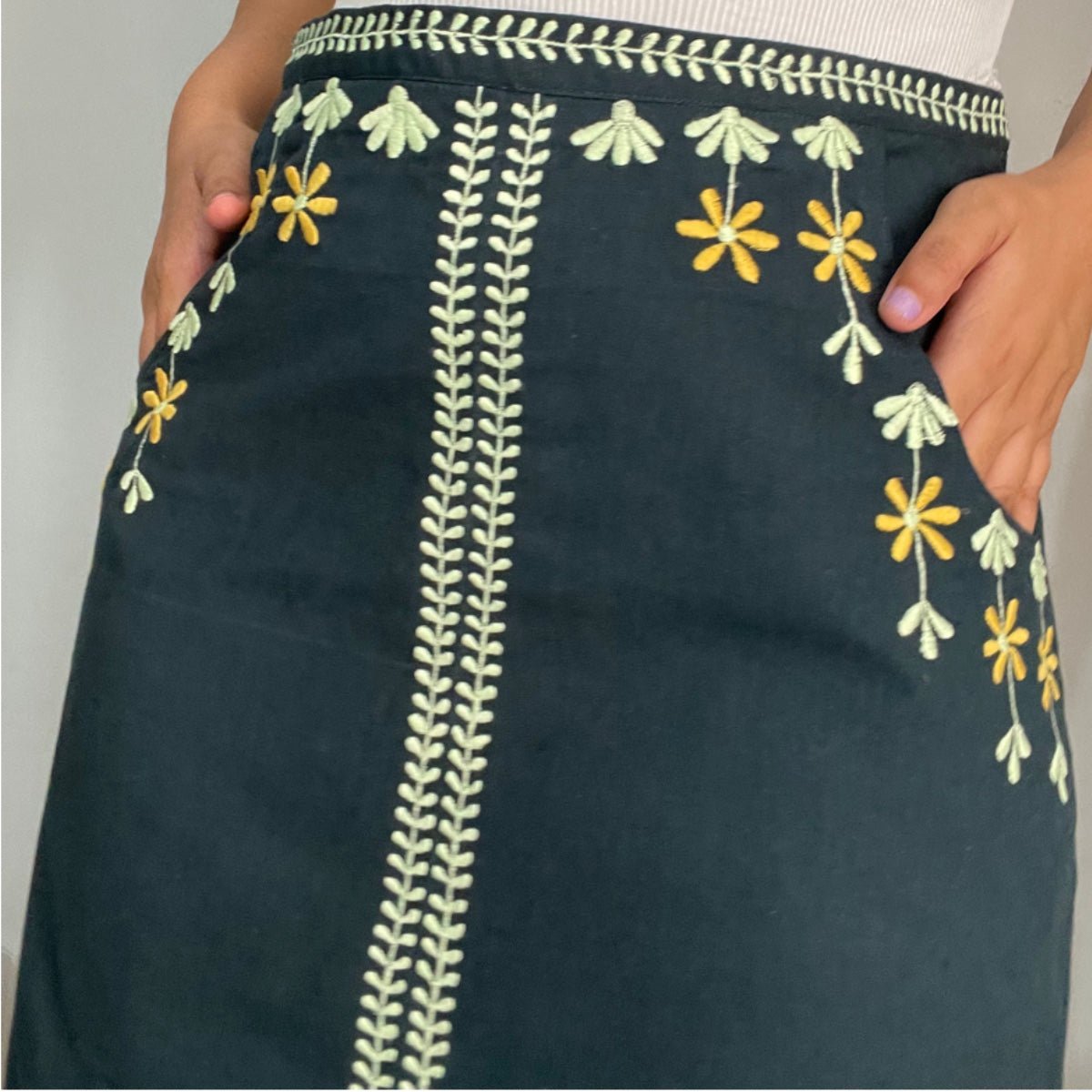 Katie Skirt – Stylish & Comfortable Women’s Skirt – Womens Skirt by erna available on Brown Living™. Xs . SKU: ER - SKT - XS - 002. Img 1.