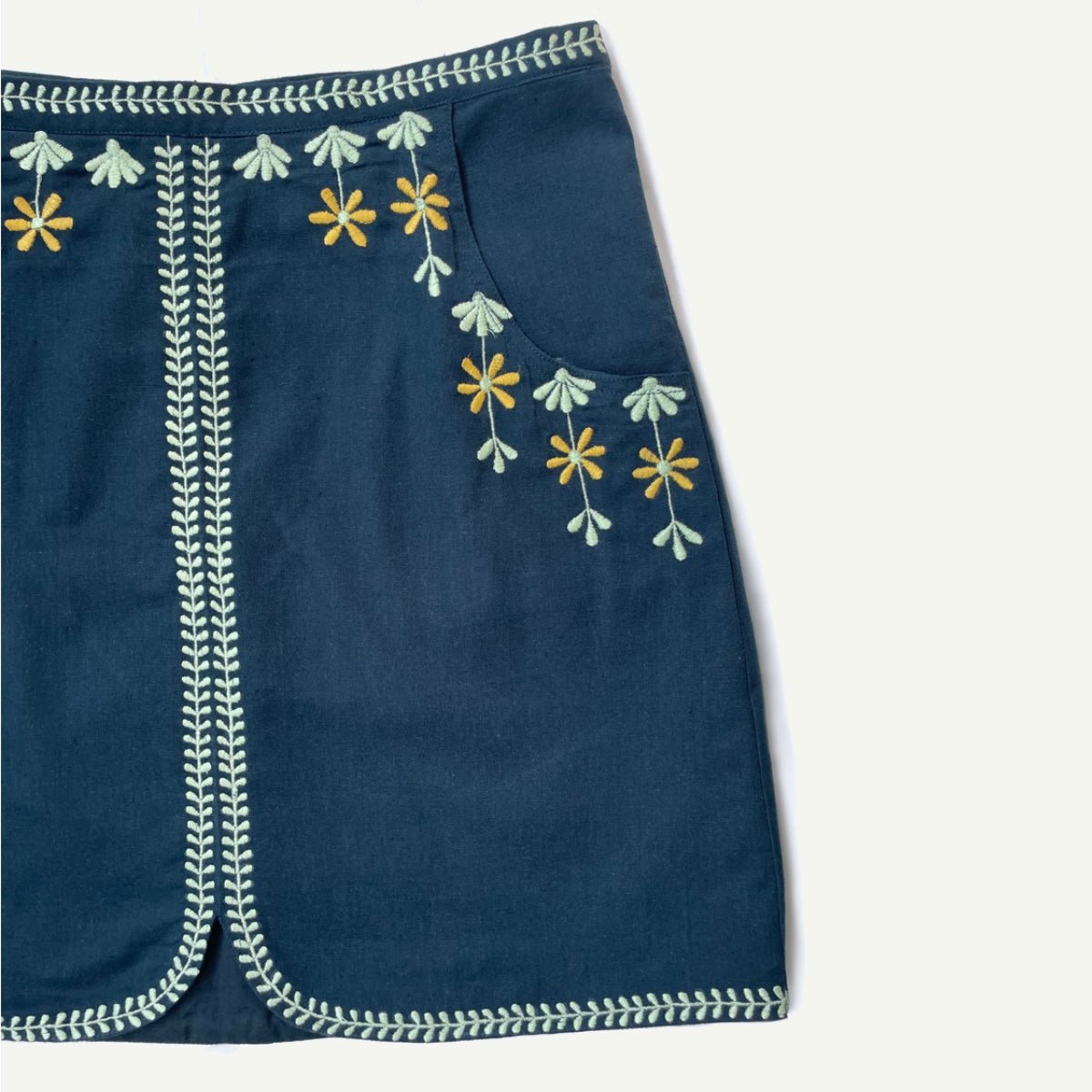 Katie Skirt – Stylish & Comfortable Women’s Skirt – Womens Skirt by erna available on Brown Living™. Xs . SKU: ER - SKT - XS - 002. Img 3.