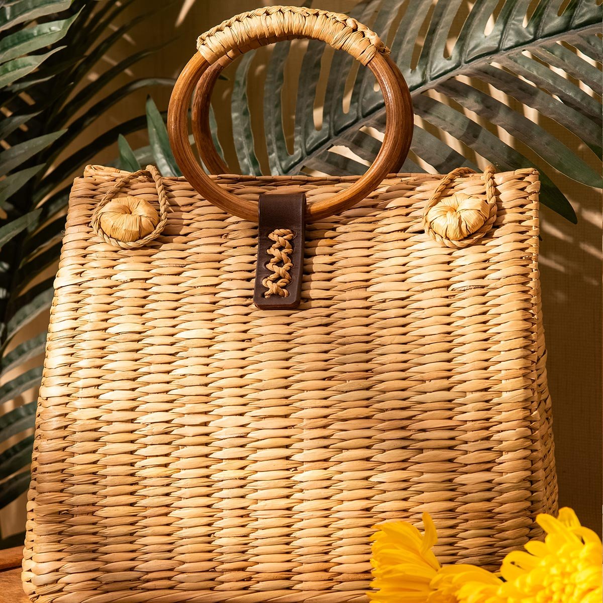 Kauna Hand Bag – Womens Handbag on Brown Living™. SKU: KAHBAG031A. Img 1.