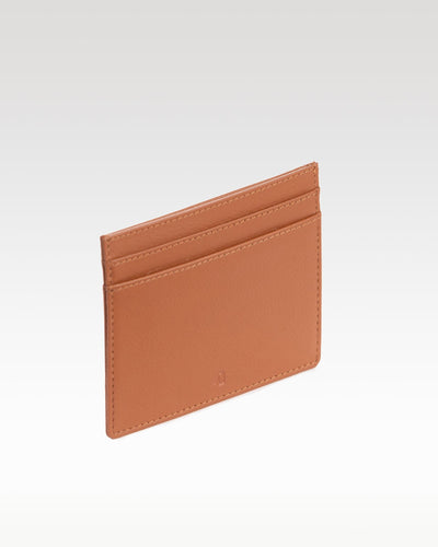 Keeper Card Case | Slim Handmade Card Holder Wallet – Wallet on Brown Living™. SKU: BL-CAR-BRN-002. Img 10.