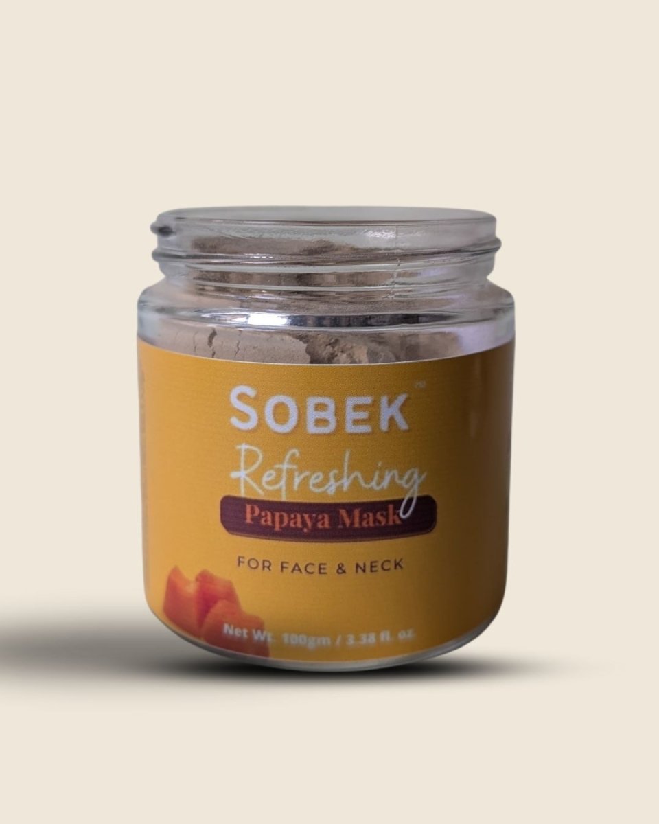 Kesar Glowing Face Mask - Pack 100 g – Face Pack on Brown Living™. SKU: SOB - FM - 6. Img 9.