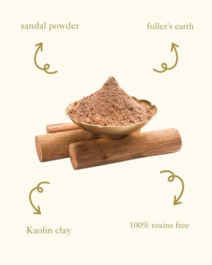 Kesar Glowing Face Mask - Pack 100 g – Face Pack on Brown Living™. SKU: SOB - FM - 4. Img 19.