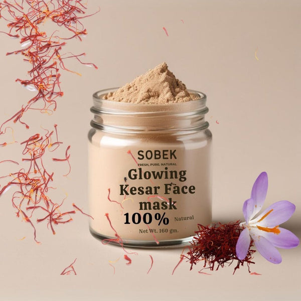 Kesar Glowing Face Mask Pack 100 g | Verified Sustainable Face Mask on Brown Living™