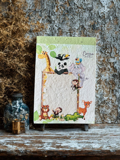 Kids Animal Theme Notepad Pack Of 5 Cute Writing Pads – Notebooks & Notepads on Brown Living™. SKU: NPD-KID-2134. Img 2.