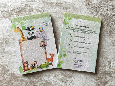 Kids Animal Theme Notepad Pack Of 5 Cute Writing Pads – Notebooks & Notepads on Brown Living™. SKU: NPD-KID-2134. Img 1.
