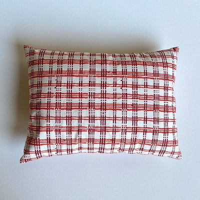 Kids Gift Set - Organic Cotton Manjha Print Kapok Pillow and Maracas – Gift Giving on Brown Living™. SKU: CHK PIL + MAR - ORG. Img 4.