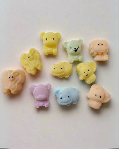 Kids Shea Butter & Goat Milk Cartoon, Cars & Flowers Soap Set – Body Soap on Brown Living™. SKU: SOB - SOAP - 4. Img 7.