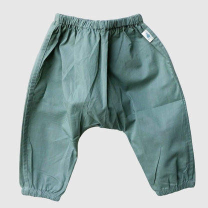 Kids Unisex Organic Billi Mint Kurta & Pajama Set – Kids Daywear Sets on Brown Living™. SKU: BILMNT-KURPJ-03. Img 4.