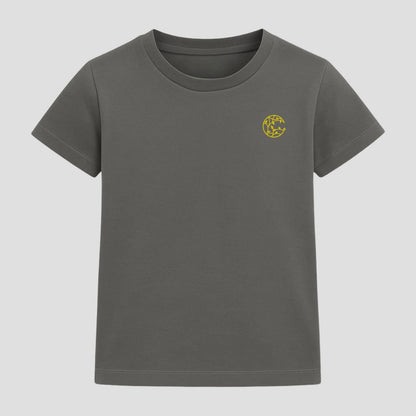 Kid’s Unisex T-Shirt – Plant Dyed, 0 Toxin & Anti - Microbial – Kids T-Shirts on Brown Living™. SKU: BVK015MG6. Img 2.