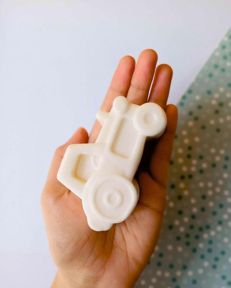 Kids Vehicle Shaped Goat Milk Shea Butter Soap Bar 100g | Verified Sustainable by Brown Living™