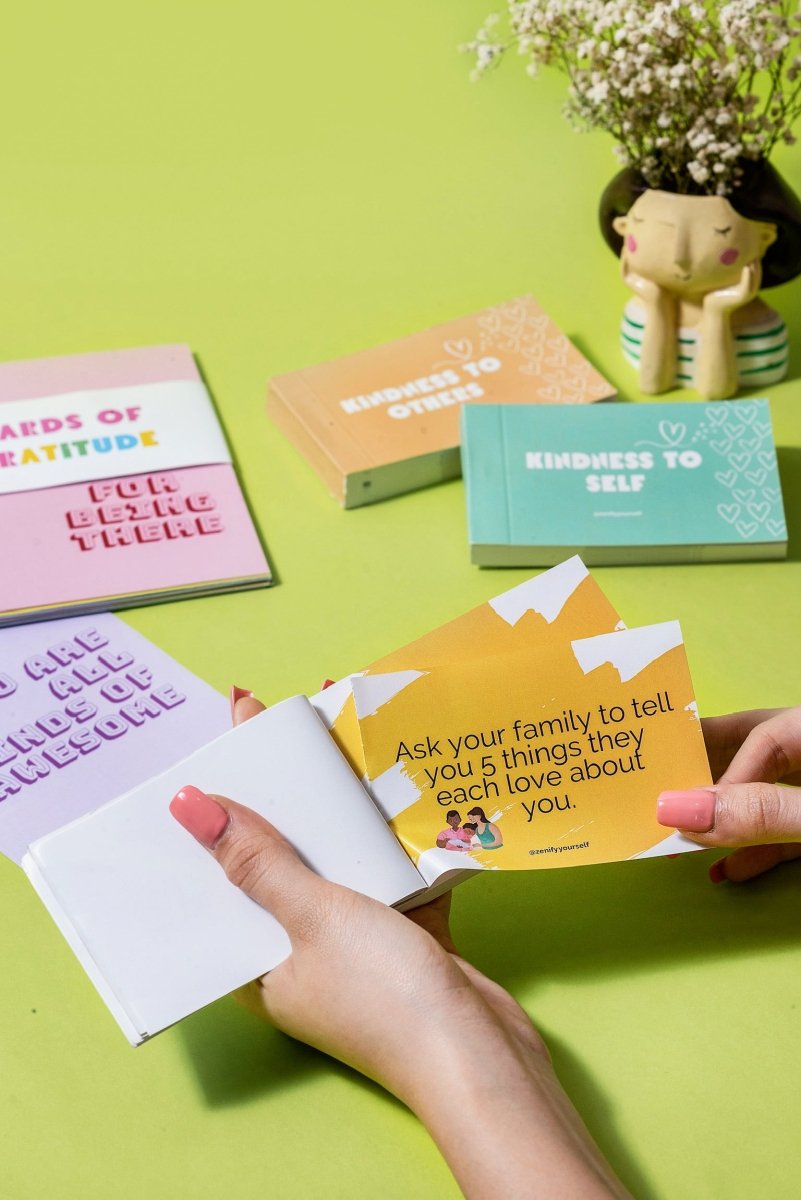 Kindness to Self & Others Journal for Kids – Gratitude & Mindfulness – Notebooks & Notepads by Zenify available on Brown Living™. . SKU: KIN - SE - OTK. Img 3.