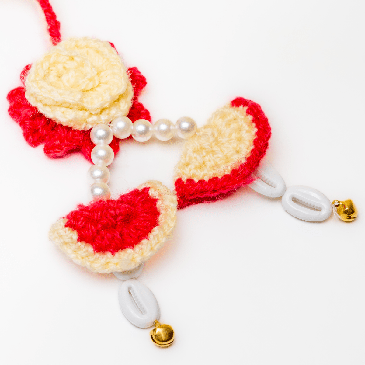 Kiran Bhaiya Bhabhi Rakhi & Lumba Set | Handmade Designer Rakhi – Rakhi on Brown Living™. SKU: AM-RKHSET-Kiran. Img 7.