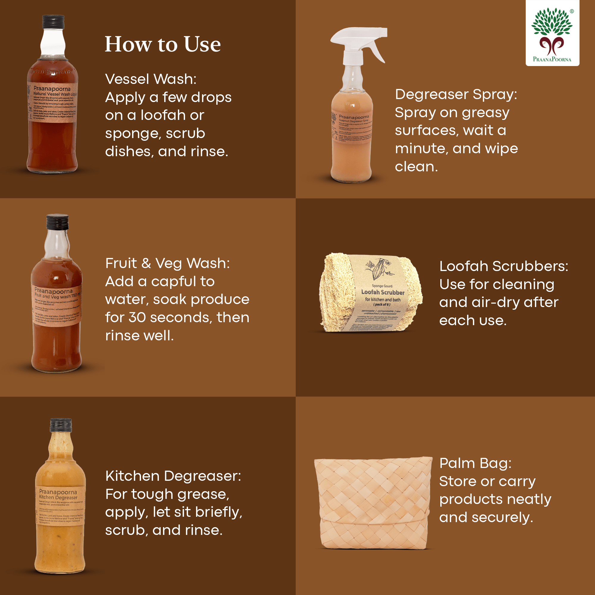 Kitchen Care Pack | food - safe plant based Soapnut degreasers, cleaners – Cleaning Products on Brown Living™. SKU: SKU_K04. Img 10.