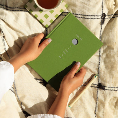 Know Yourself Guided Wellness Journal For Self Reflection – Notebooks & Notepads on Brown Living™. SKU: KOI-DR-MG-002. Img 6.