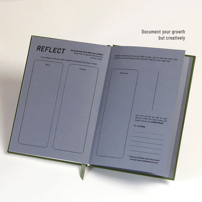 Know Yourself Guided Wellness Journal For Self Reflection – Notebooks & Notepads on Brown Living™. SKU: KOI-DR-MG-002. Img 4.