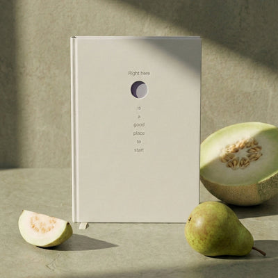 'Know Yourself' Wellness Journal | Self Reflection & Mental Health – Organizers & Planners on Brown Living™. SKU: KOI-DR-IV-001. Img 6.
