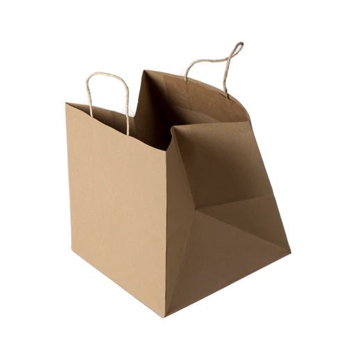 Kraft Paper Bags 500 pcs | Eco - Friendly Carry Bags (All Sizes) – Reusable Bag on Brown Living™. SKU: CLEC-16. Img 2.