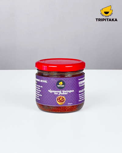 Kumaoni Baingan ka Achar | Uttarakhand Brinjal Pickle | 250g – Pickles & Chutney on Brown Living™. SKU: TP-PK-KB. Img 1.