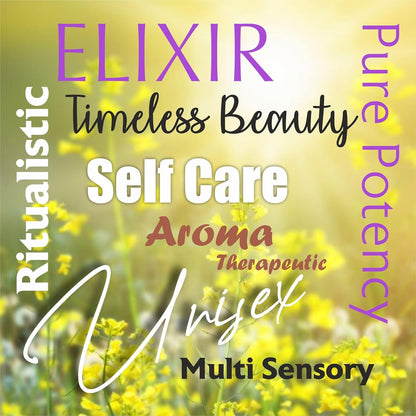 Kumkumadi Face Elixir – Anti - Aging & Skin Brightening Oil | 30 ml – Face Serum on Brown Living™. SKU: 24 - KM - FE - 30ML. Img 4.