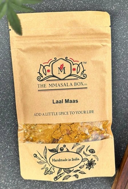 Laal Maas Masala 100g – Authentic Rajasthani Red Curry Spice – Seasonings & Spices on Brown Living™. SKU: TMMBC11. Img 1.
