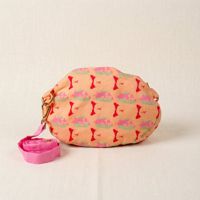 Ladybug Sling Bag | Handmade Crochet Sling Bag – Handbags on Brown Living™. SKU: AM-BAG-Ladybug. Img 2.