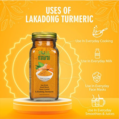 Lakadong Turmeric Powder | Boost Immunity | Haldi | 70gms | Verified Sustainable by Brown Living™