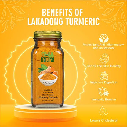 Lakadong Turmeric Powder | Boost Immunity | Haldi | 70gms | Verified Sustainable by Brown Living™