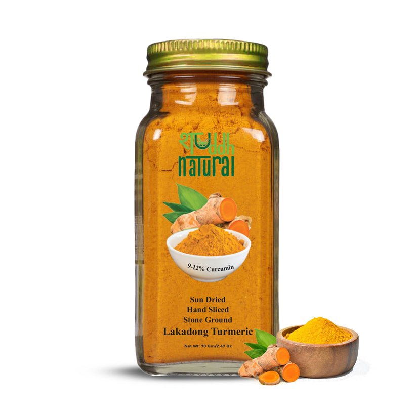 Lakadong Turmeric Powder | Boost Immunity | Haldi | 70gms | Verified Sustainable by Brown Living™