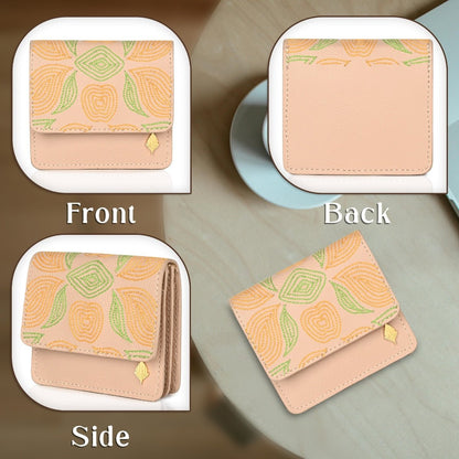 Lana - Cactus Leather Cardholder (Almond) – Card Sleeves on Brown Living™. SKU: CHGH8010. Img 7.