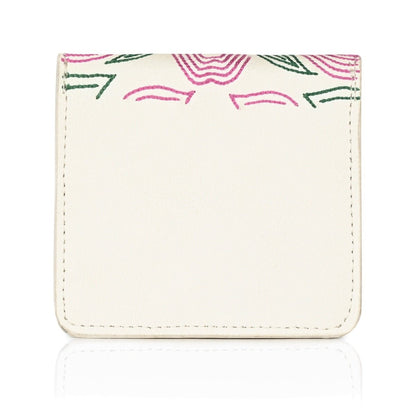 Lana - Cactus Leather Cardholder (White) – Card Sleeves on Brown Living™. SKU: CHGH8011. Img 5.