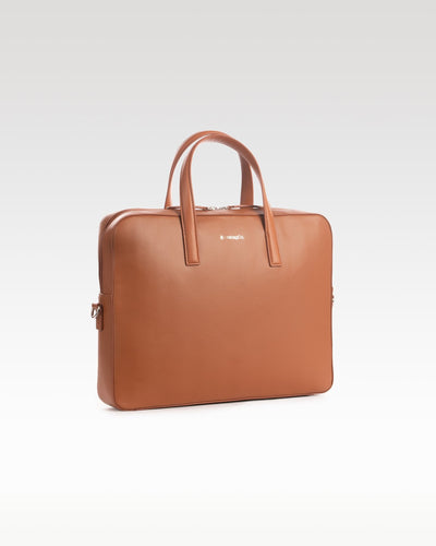 Laptop & Office Transit Briefcase Bag – Bags on Brown Living™. SKU: BL-LPB-BRN-001. Img 11.