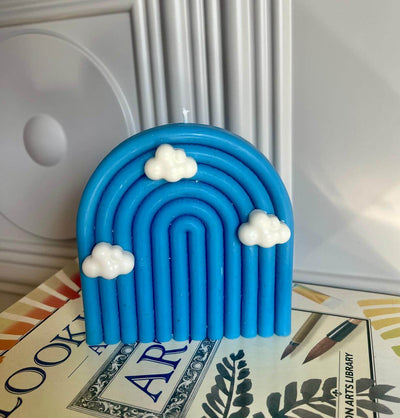 Large Arch Candle | Handcrafted Aesthetic Soy Wax Candle – Candles & Fragrances on Brown Living™. SKU: LUSH_0025. Img 1.