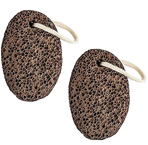 Lava Pumice Stone (Pack of 2) | Natural Volcanic Foot Scrubber – Foot Care on Brown Living™. SKU: KOE020-LS2. Img 2.