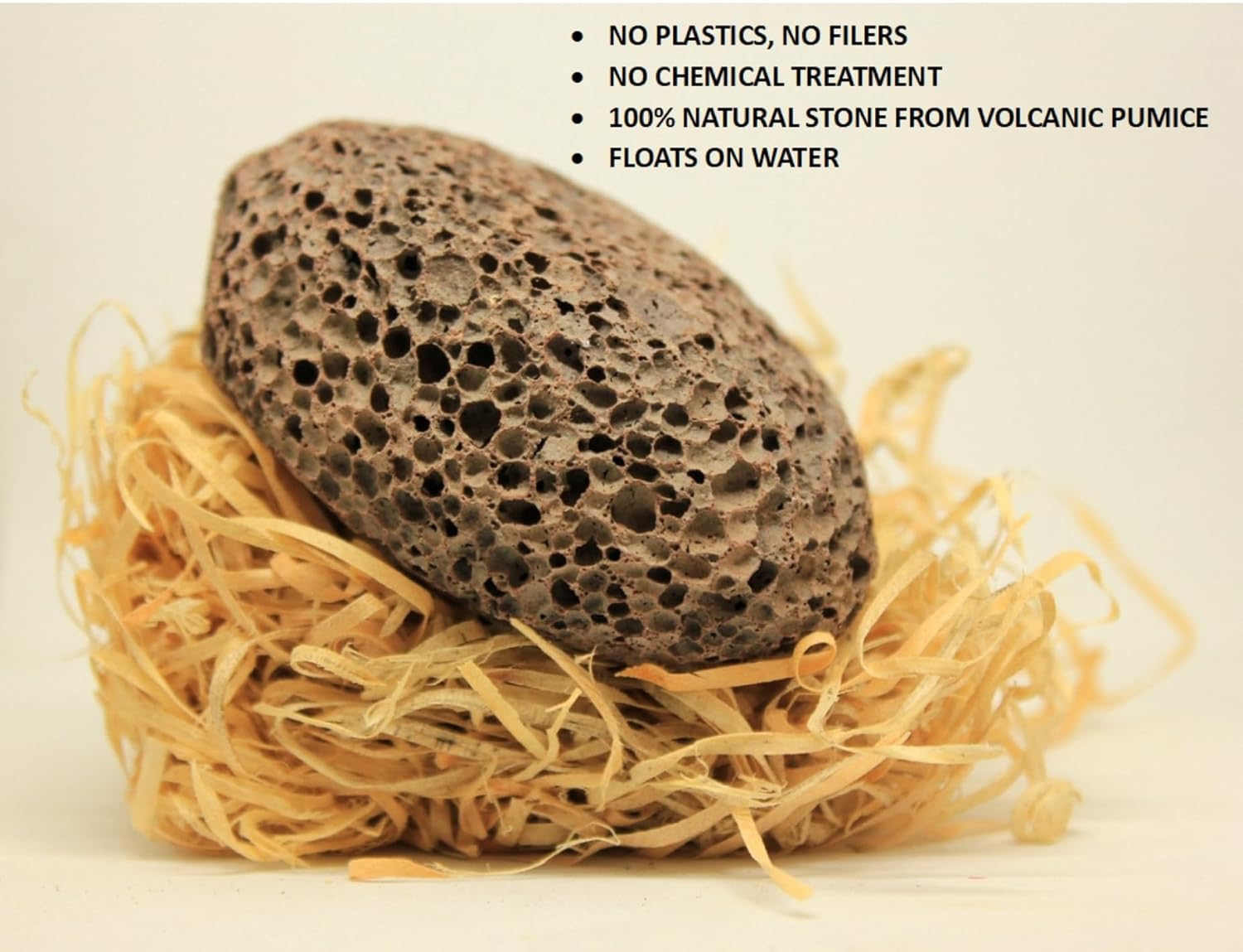Lava Pumice Stone (Pack of 2) | Natural Volcanic Foot Scrubber – Foot Care on Brown Living™. SKU: KOE020-LS2. Img 3.