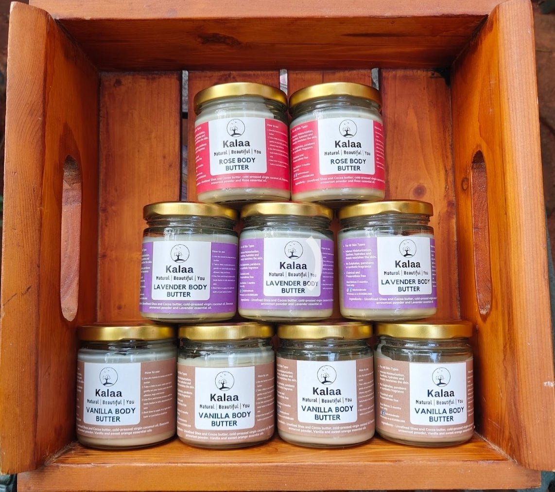 Lavender Body Butter Deep Nourishing Hydrating Skin Cream – Body Butter on Brown Living™. SKU: LAVBTR. Img 3.