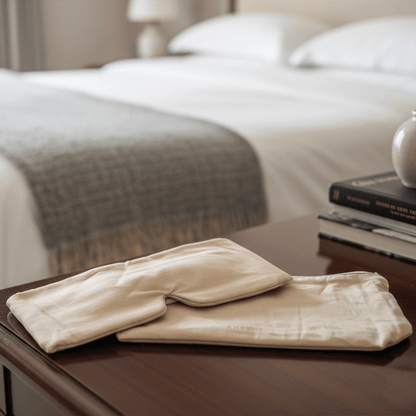 Lavender Eye Pillow – Premium Comfort & Relaxation – Eye Pillow on Brown Living™. SKU: SPEPLND01. Img 5.