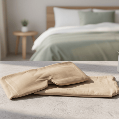 Lavender Eye Pillow – Premium Comfort & Relaxation – Eye Pillow on Brown Living™. SKU: SPEPLND01. Img 1.